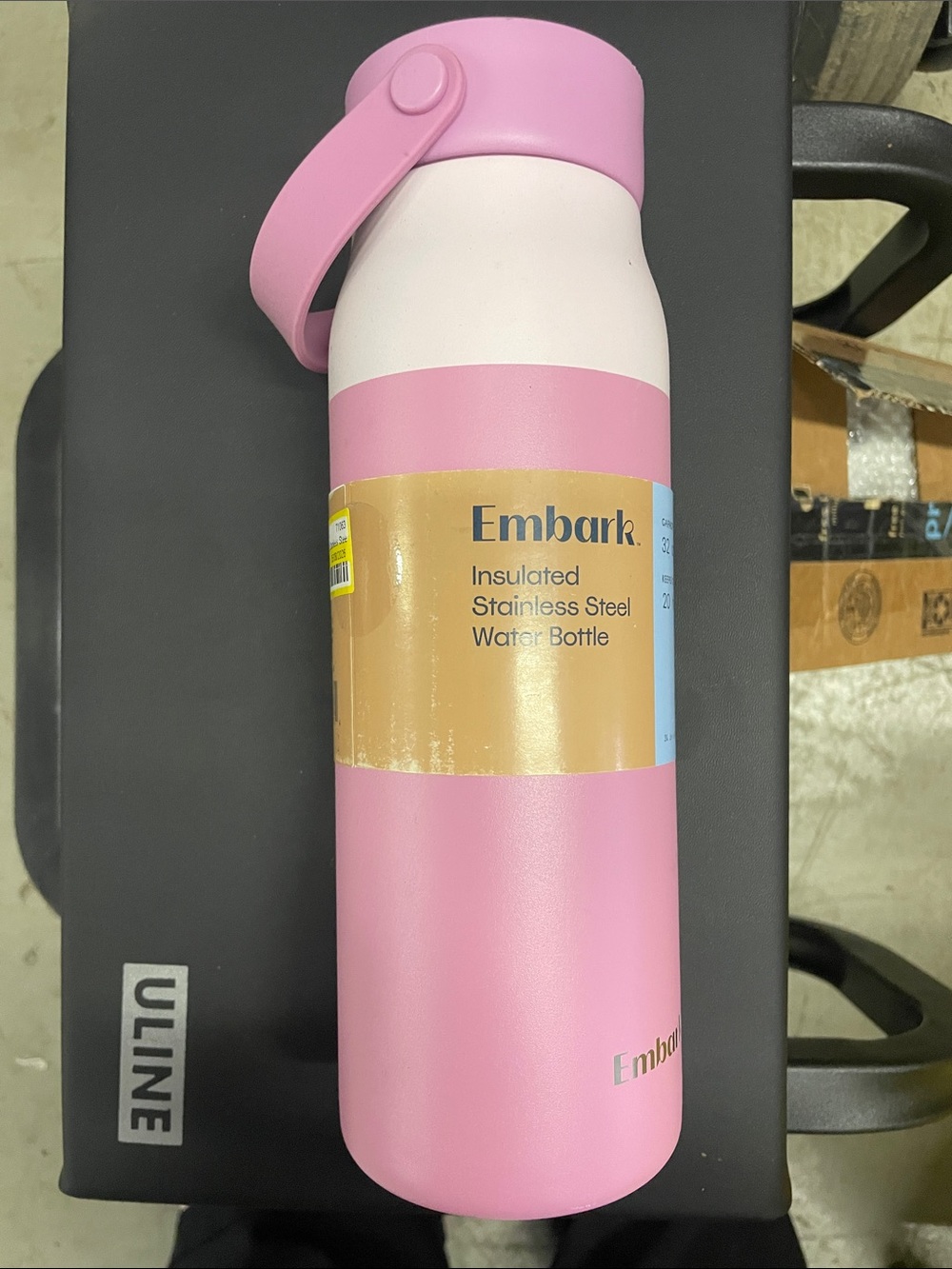 Embark Pink Insulated Stainless Steel Water Bottle